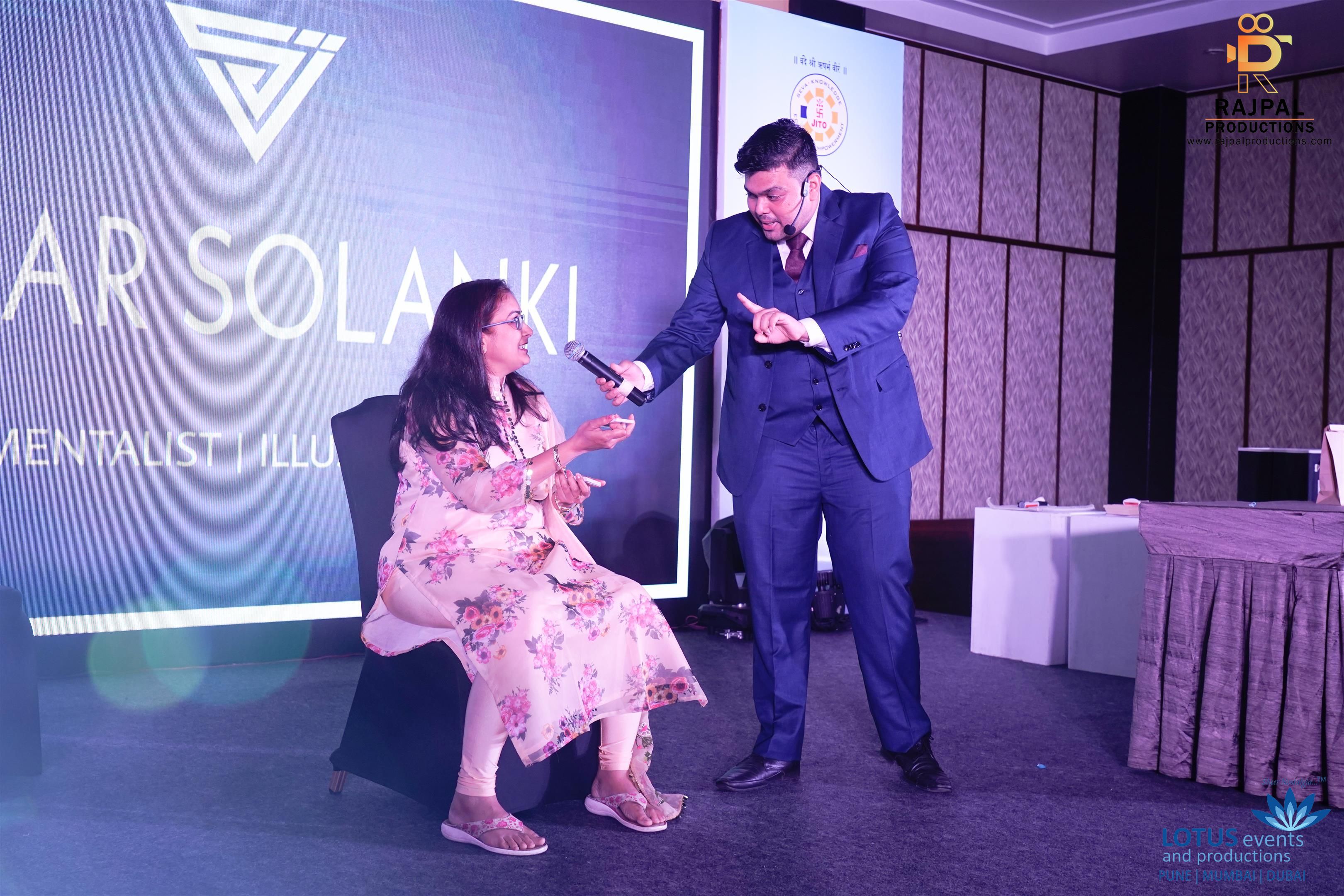 Jigar Solanki Mentalist Performance